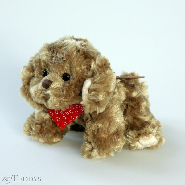 18 cm Barbara Bukowski Design Schweden neuwertig Hund Baby Karma Plüsch ca 