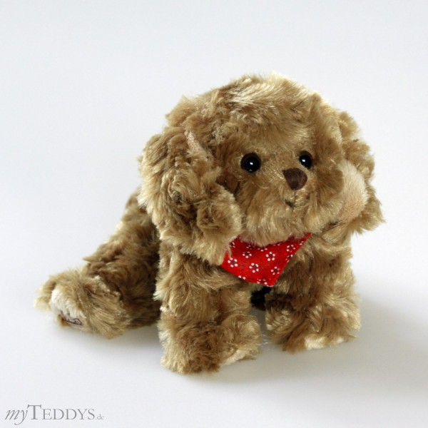 18 cm Barbara Bukowski Design Schweden neuwertig Hund Baby Karma Plüsch ca 