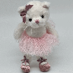 Anya - 24058  Ballerina Katze weiß